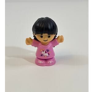 Fisher Price Little People Disney Sonya Lee Figurine in Pink Shirt